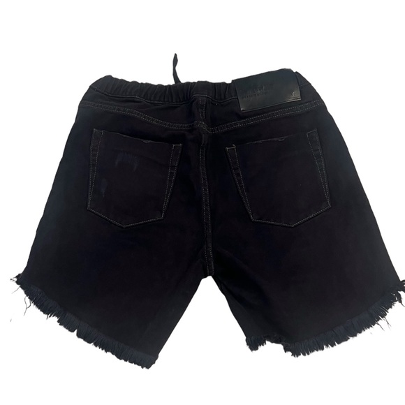 One Teaspoon Shabby Black Drawstring Shorts NWT - Picture 6 of 10
